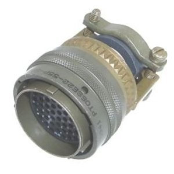 PTSE 55C 55#20 PIN PLUG, Amphenol, Mfr#: PT06SE2255PSR